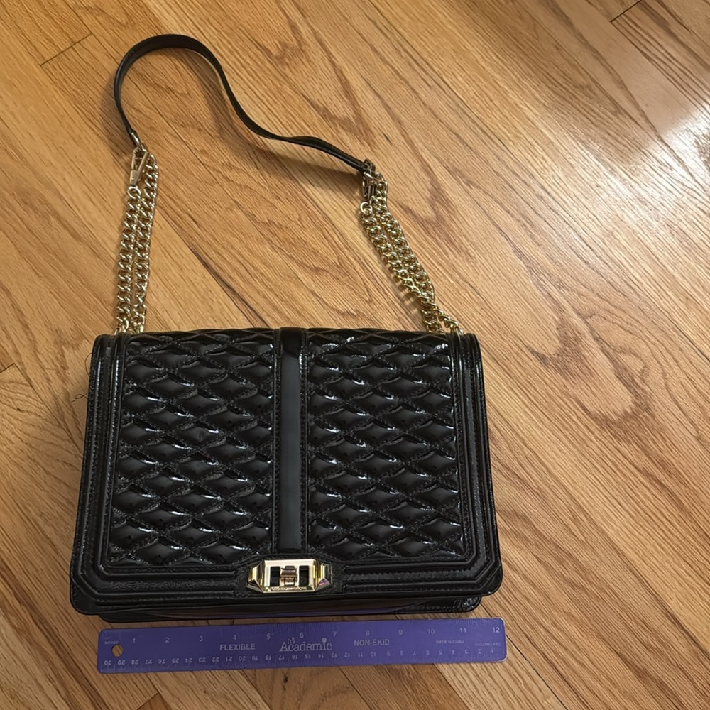 Rebecca Minkoff Quilted patent handbag